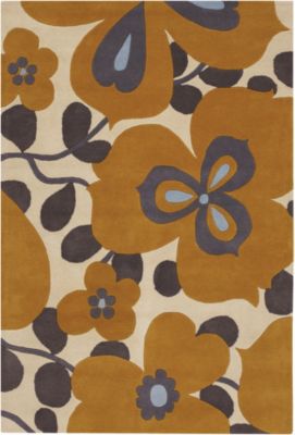 Morning Glory Wool Rug by Amy Butler