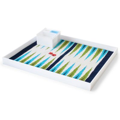 Needlepoint Backgammon Set by Jonathan Adler