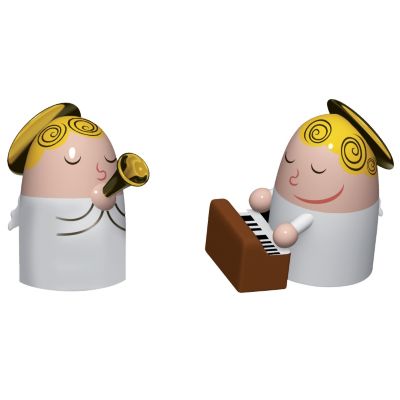 Angels Band Set 2 Figurines by Alessi