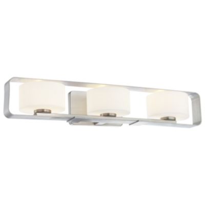 Framed 3-Light Bath Bar by George Kovacs