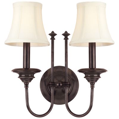 Yorktown 2-Light Wall Sconce by Hudson Valley
