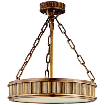 Middlebury Round Semi-Flushmount by Hudson Valley