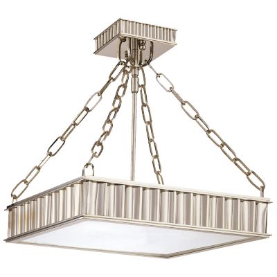 Middlebury Square Semi-Flushmount by Hudson Valley
