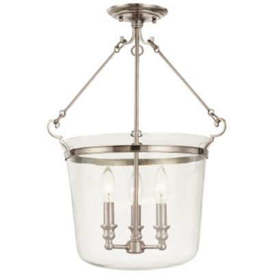 Quinton Semi-Flushmount by Hudson Valley