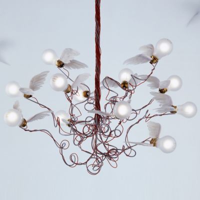 Birdie Chandelier by Ingo Maurer