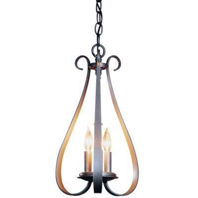 Sweeping Taper Three Arms Chandelier by Hubbardton Forge - OPEN BOX RETURN