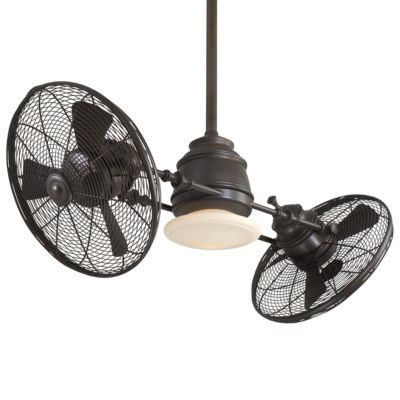 Vintage Gyro Ceiling Fan by Minka Aire