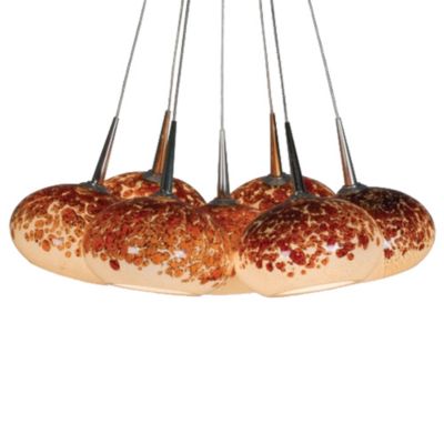Laguna LED Bouquet Multi Light Pendant by Bruck Lighting