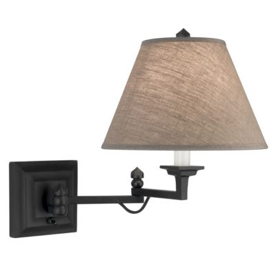 Serge Swing Arm Wall Sconce by Robert Abbey