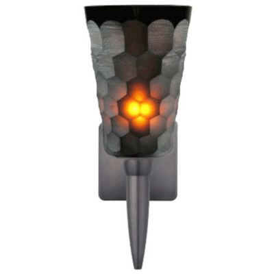 Oasis Mocha Torch Wall Sconce by Oggetti Luce