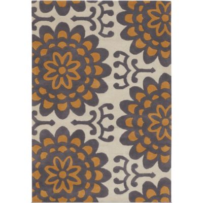 Wallflower Wool Rug by Amy Butler