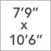 7'9 x 10'6