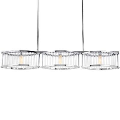 Gemini Linear Chandelier by Access Lighting