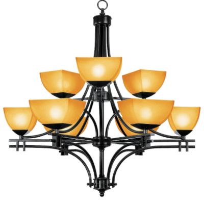 Ambrato 2-Tier Chandelier by Access Lighting