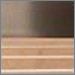 Oiled Bronze with Yellow and White Striped