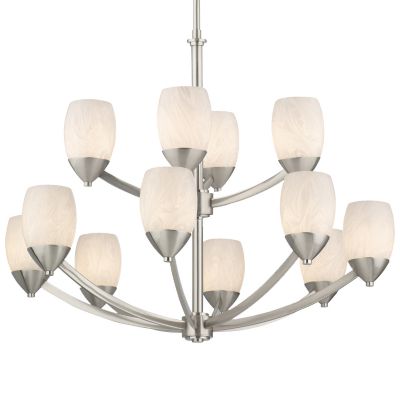 Alexandra 2-Tier Chandelier by Thomas Lighting