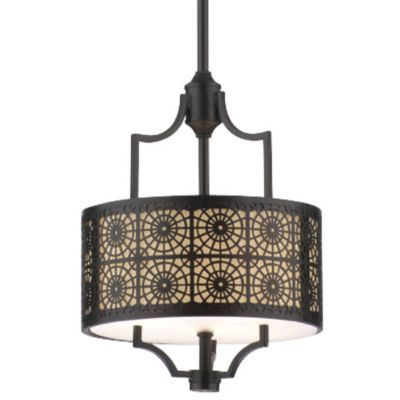 Axis Mini Drum Pendant by Thomas Lighting