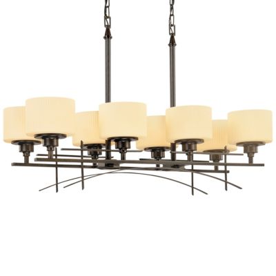 Trellis 8-Light Linear Chandelier by Thomas Lighting