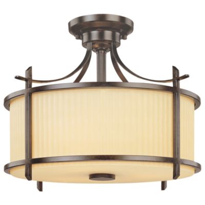 Trellis Semi-Flushmount by Thomas Lighting