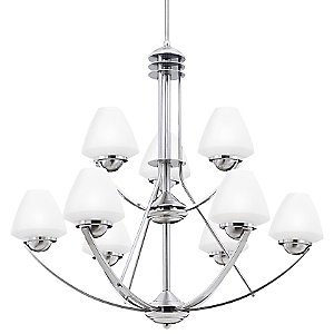 Cosmopolitan 2 Tier Chandelier by Thomas Lighting
