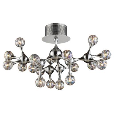 Molecular 18-Light Semi-Flushmount by ELK Lighting