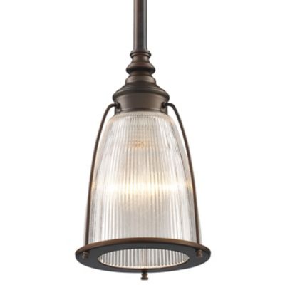 Halophane Pendant 60005-60015 by Landmark Lighting