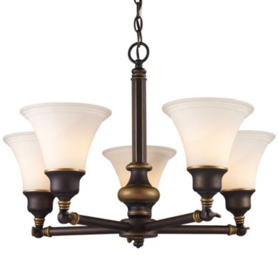 Lurray Swivel Chandelier by Landmark Lighting