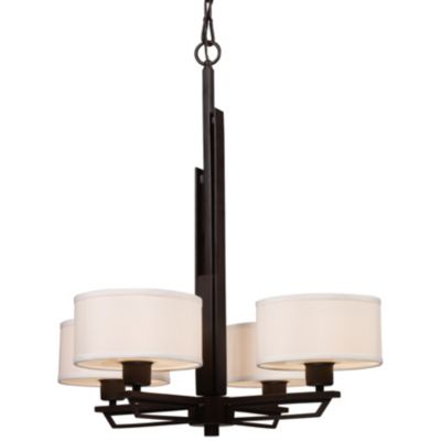 Iron Heights Chandelier by Landmark Lighting