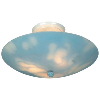 Clouds Semi-Flushmount by Landmark Lighting