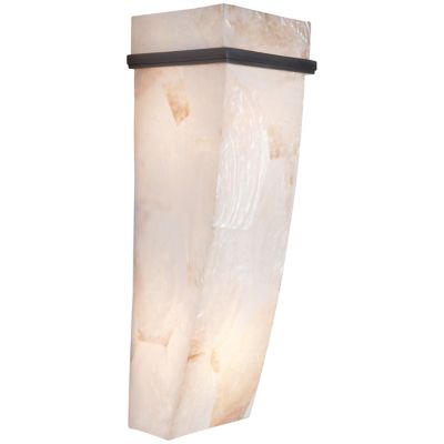 Sustainable Shell Big Wall Sconce by Varaluz