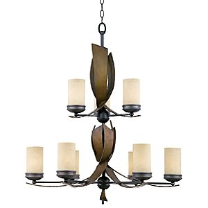 Aizen 2 Tier Chandelier by Varaluz