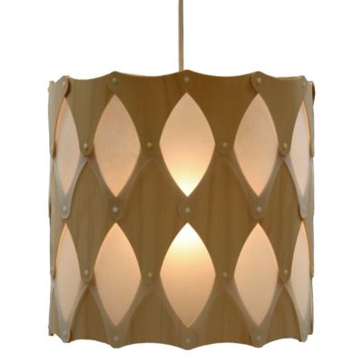 Ika Check Drum Pendant by David Trubridge Design