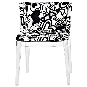 Mademoiselle Chair Moschino Hearts by Kartell