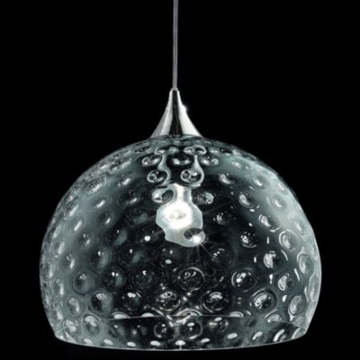 Derby S 35 Clear Pendant by Aureliano Toso