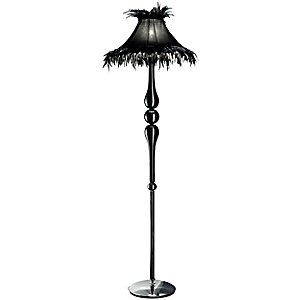 Cheope TR Feathered Floor Lamp by Gallery Vetri dArte