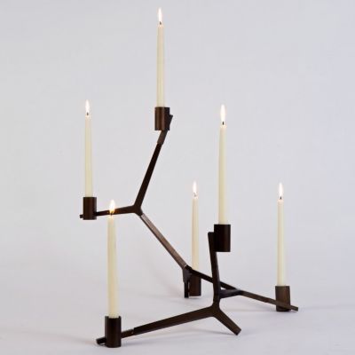 Agnes Table Candelabra by Roll & Hill