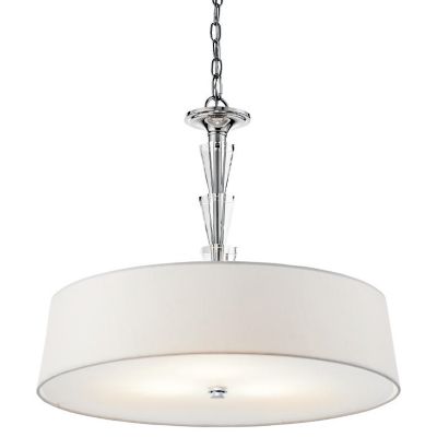 Crystal Persuasion Drum Pendant by Kichler