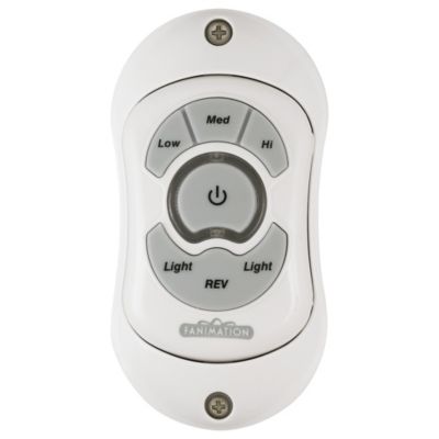 TR20 Handheld Remote with Wall Mount by Fanimation