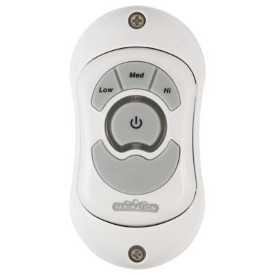 TR33 Handheld Remote with Wall Mount by Fanimation