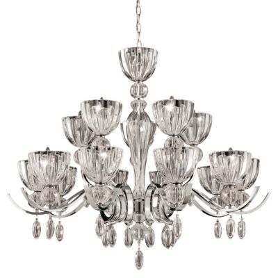 Darius Two Tier Chandelier by Eurofase