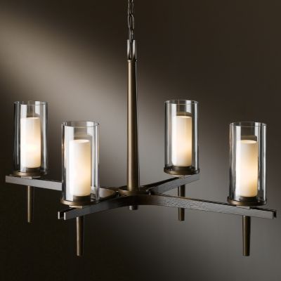 Constellation 4 Arm Chandelier by Hubbardton Forge