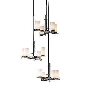 Ondrian Tiered Multi Light Suspension by Hubbardton Forge
