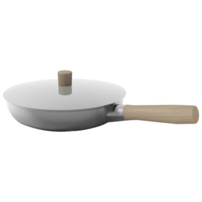 Shiba Frying Pan with Lid by Alessi