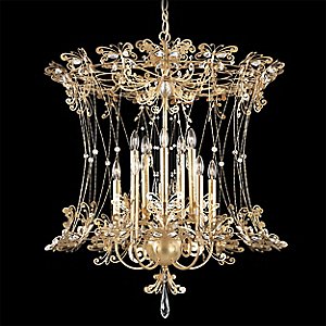 Petite Laurelie PL6552 Drum Pendant by Schonbek Lighting
