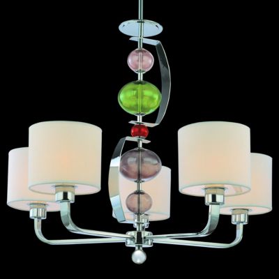 Fizz 5-Light Chandelier by Troy Lighting