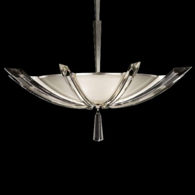 Vol de Cristal 799040ST Bowl Pendant by Fine Art Lamps