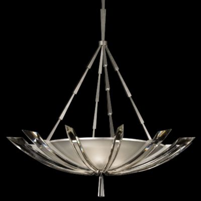 Vol de Cristal 799240ST Bowl Pendant by Fine Art Lamps