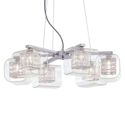 Jewel Box Chandelier by George Kovacs