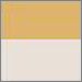 Natural Brass with Off White Silk