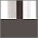 Silver with Taupe Parchment and Matte Silver Lining